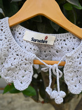 White Crochet Collar